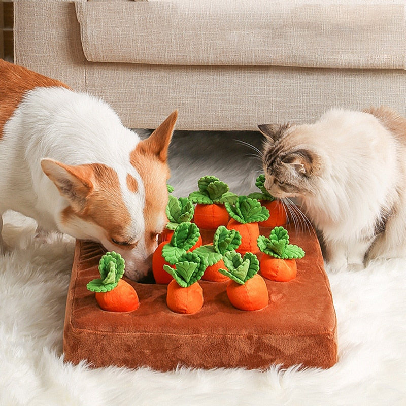 Dog/Cat Carrot Farm Toy