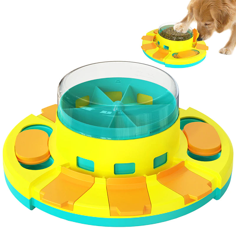 Dog Puzzle Toys Slow Feeder Interactive Increase Puppy IQ Food Dispenser Slowly Eating Nonslip Bowl Pet Cat Dogs Training Game